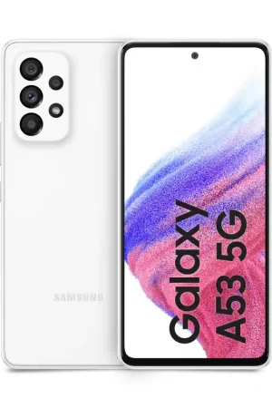 Galaxy A53 5G Simple SIM 256 Go Blanc Reconditionné Populaire