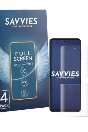 Prix Promo 4 Pièces Savvies Full-Screen Protection Ecran pour Motorola Razr 70 Ultra
