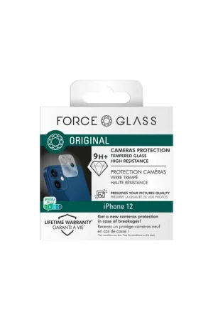 Authentique Protège écran Caméra iPhone 12 Garanti à vie Force Glass