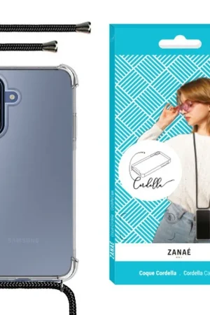 Réduction Coque Cordella avec cordon pour Galaxy A17 Transparent