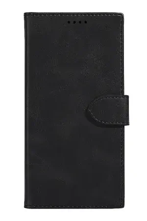 Olixar Black Vegan Leather Wallet Stand Case - For Samsung Galaxy S24 Ultra Réduction
