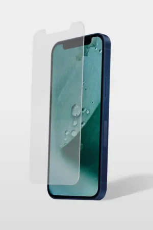 Satisfait Ou Remboursé Protège écran Plat iPhone 12 / 12 Pro Eco-conçu avec kit de pose Just Green