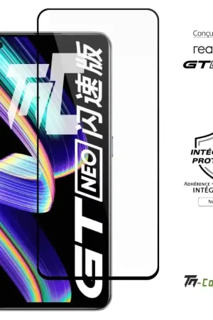 Marque Realme GT Neo Flash - Verre trempé intégral Protect - Noir - TM-Concept®