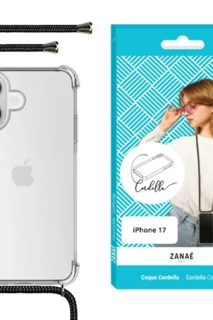 Coque Cordella avec cordon pour iPhone 17 Usine Directe
