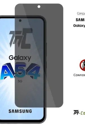 Samsung Galaxy A54 5G - Verre trempé Anti-Espions - TM-Concept® Meilleur Prix