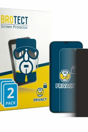 2 Pièces BROTECT Protecteur d'écran Privacy Clear pour realme Narzo 100 Lite 5G Authentique