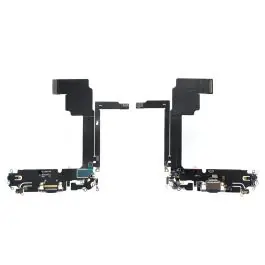 Certifié Nappe / Connecteur de Charge pour iPhone 15 Pro Max Bleu Reconditionné (PIEC)