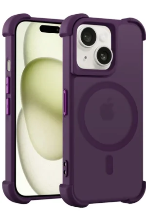 Expédition Rapide Coverzs Coque antichoc mate avec MagSafe iPhone 12 (violet)