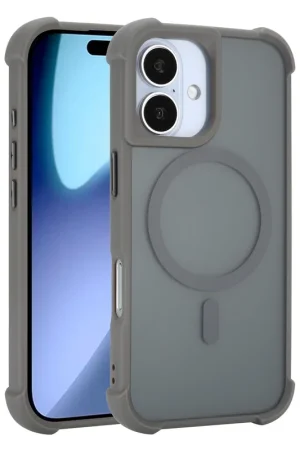 Coverzs Coque antichoc mate avec MagSafe iPhone 17 (gris) Remise
