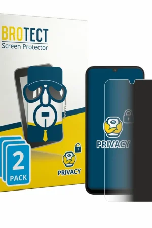 Acheter En Ligne 2 Pièces BROTECT Protecteur d'écran Privacy Clear pour Xiaomi Poco C81