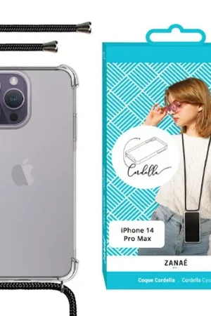 Vente Flash Coque Cordella iPhone 14 Pro Max Transparente
