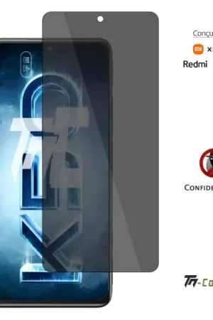 Xiaomi Redmi K50 - Verre trempé Anti-Espions - TM-Concept® Must-Have