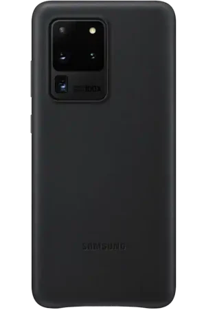 Commande En Gros Coque Samsung G S20 Ultra en Cuir Noire Samsung