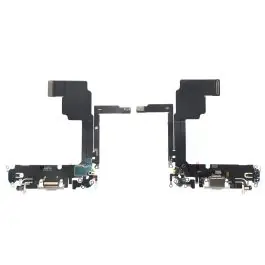 Nouveauté Nappe / Connecteur de Charge pour iPhone 15 Pro Naturel Reconditionné (PIEC)