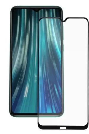 Verre Trempé Complet Noir pour Xiaomi Redmi Note 8 2021 Affaire À Saisir