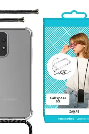 Coque Cordella pour Galaxy A33 5G Transparent Vente Directe