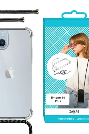 Soldes Coque Cordella pour iPhone 14 Plus Transparent