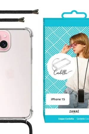 Coque Cordella transparente pour iPhone 15 Commander Vite