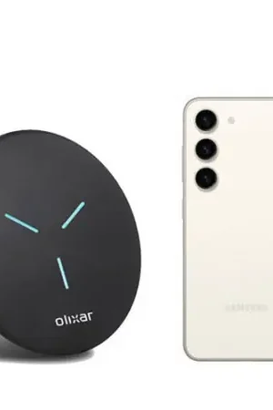 Haute Qualité Olixar Slim 15W Fast Wireless Charger Pad - For Samsung Galaxy S23 FE