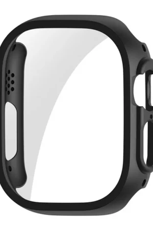 Bon Marché Coque de protection pour Apple Watch 42mm Noir