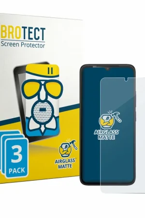 3 Pièces BROTECT AirGlass Matte Protection d'écran en verre mat pour TCL K70 SE Commander Maintenant