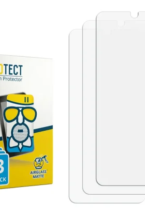 3 Pièces BROTECT AirGlass Matte Protection d'écran en verre mat pour Xiaomi Redmi 14R Authentique