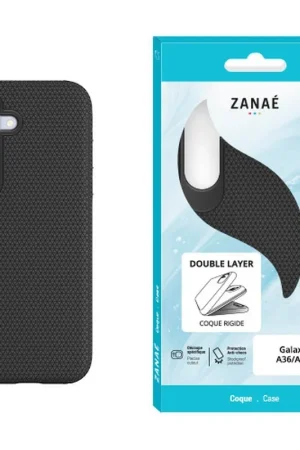 Certifié Coque Double Layer pour Galaxy A36 / A56 Noir