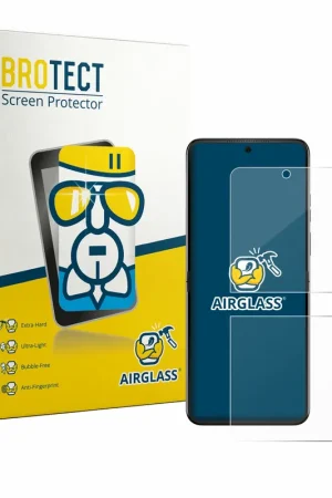 Retour Gratuit BROTECT AirGlass Protection d'écran en verre pour Motorola Razr 70