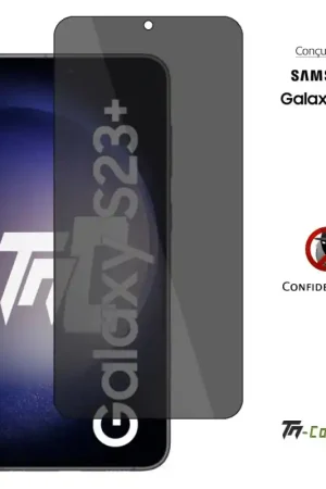 Samsung Galaxy S23 Plus - Verre trempé Anti-Espions - TM-Concept® Petit Prix