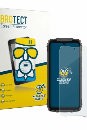 Satisfait Ou Remboursé BROTECT AirGlass Matte Protection d'écran en verre mat pour Ulefone RugKing 4 Pro