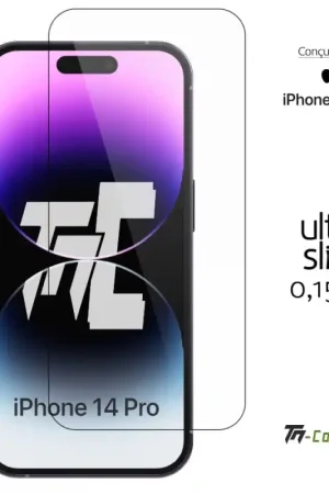 Apple iPhone 14 Pro - Verre trempé Ultra Slim 0,15 mm - TM-Concept® Livraison Express