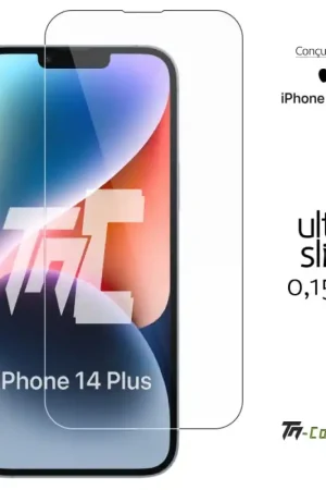 Apple iPhone 14 Plus - Verre trempé Ultra Slim 0,15 mm - TM-Concept® Commande En Gros