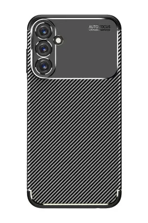 Olixar Black Carbon Fibre Case - For Samsung Galaxy A15 Expédié Aujourd’hui