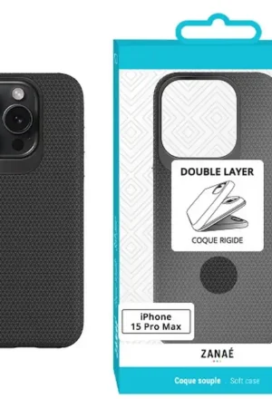Coque Double Layer pour iPhone 15 Pro Max Soldes