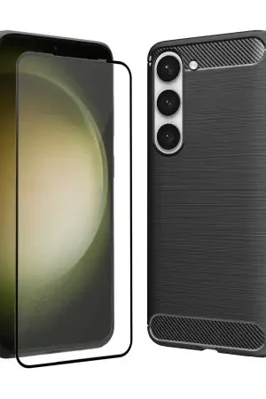 Olixar Sentinel Case & Tempered Glass Screen Protector - For Samsung Galaxy S24 Offre Exclusive