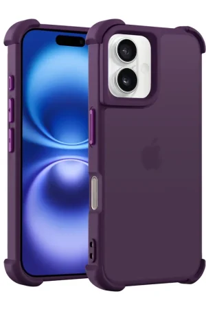 Coverzs Coque antichoc mate iPhone 16 Plus (violet) Prix Promo