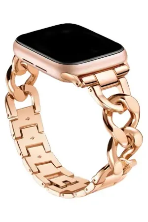 Olixar Rose Gold Metal Apple Watch Strap - For Apple Watch SE 2023 40mm Dernière Chance