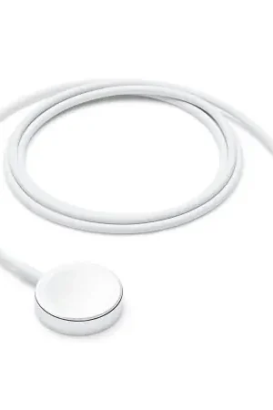 Super Prix Official Apple White 1m USB Magnetic Charging Cable - For Apple Watch SE 2023