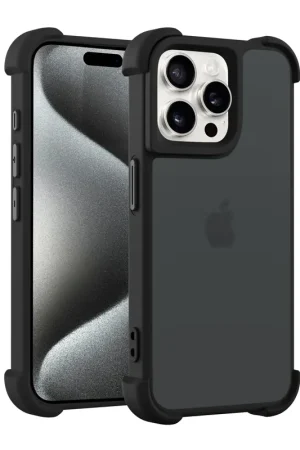 Achat Immédiat Coverzs Coque antichoc mate iPhone 16 Pro Max (noir)