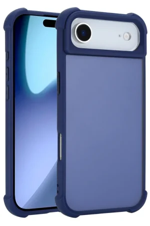 Coverzs Coque antichoc mate iPhone Air (bleu foncé) Offre Limitée
