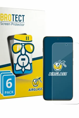 6 Pièces BROTECT AirGlass Protection d'écran en verre pour Motorola Edge 70 Pro Jusqu’à Épuisement Des Stocks