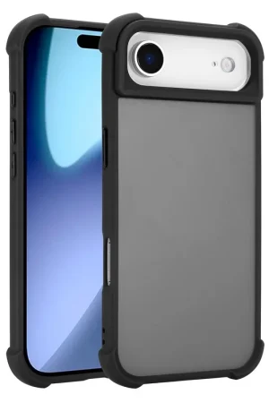 Pas Cher Coverzs Coque antichoc mate iPhone Air (noir)
