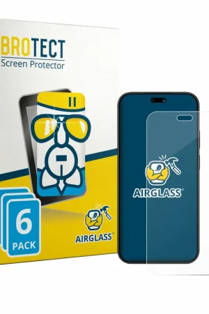 Remise 6 Pièces BROTECT AirGlass Protection d'écran en verre pour Huawei Pura 90