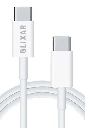 Commander Vite Olixar Basics White 1m USB-C to USB-C Charge and Sync Cable - For Samsung Galaxy Tab A9 Plus