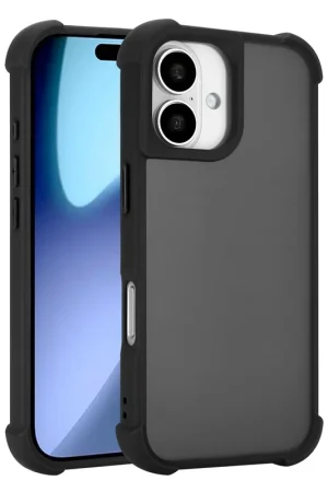 Coverzs Coque antichoc mate iPhone 17 (noir) Solde
