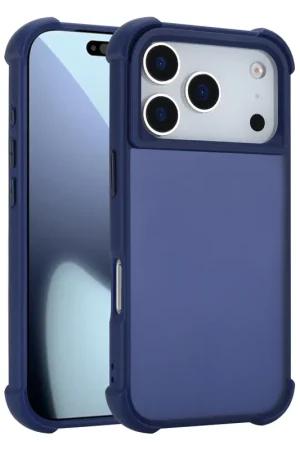 Coverzs Coque antichoc mate iPhone 17 Pro (bleu foncé) Achat Immédiat