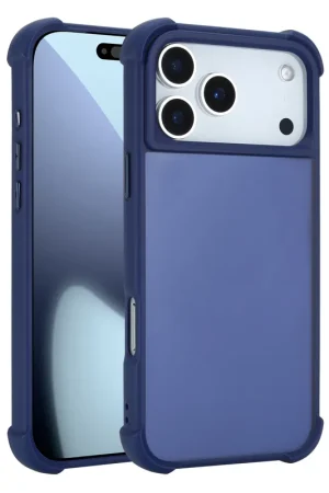 Commander Maintenant Coverzs Coque antichoc mate iPhone 17 Pro Max (bleu foncé)