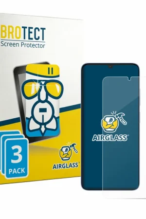 3 Pièces BROTECT AirGlass Protection d'écran en verre pour Itel Zeno 20 Max Quantité Limitée