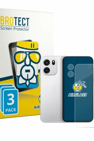 3 Pièces BROTECT AirGlass Protection d'écran en verre pour OnePlus Turbo 6V (Avant+Caméra) Nouvel Arrivage