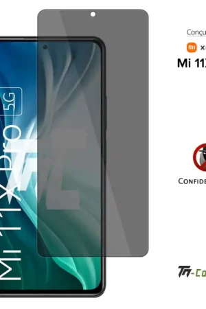 Quantité Limitée Xiaomi Mi 11X Pro - Verre trempé Anti-Espions - TM-Concept®